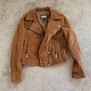 Mango Women's Leather Jacket like new